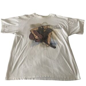 Alan Jackson "High Mileage" Tshirt XL 24 1/2 X 29 1999 Vintage